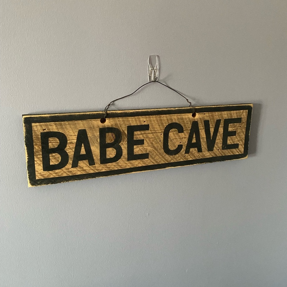 Handmade sign from California